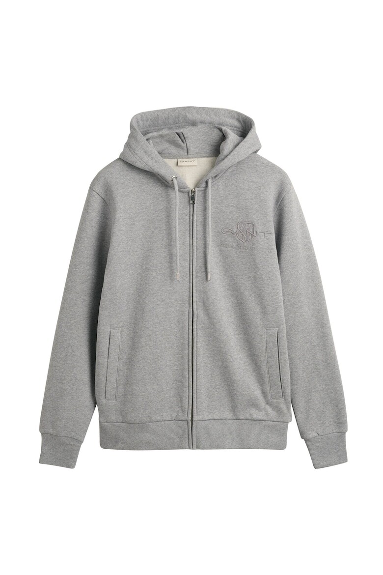 

Толстовка на молнии Gant, серый