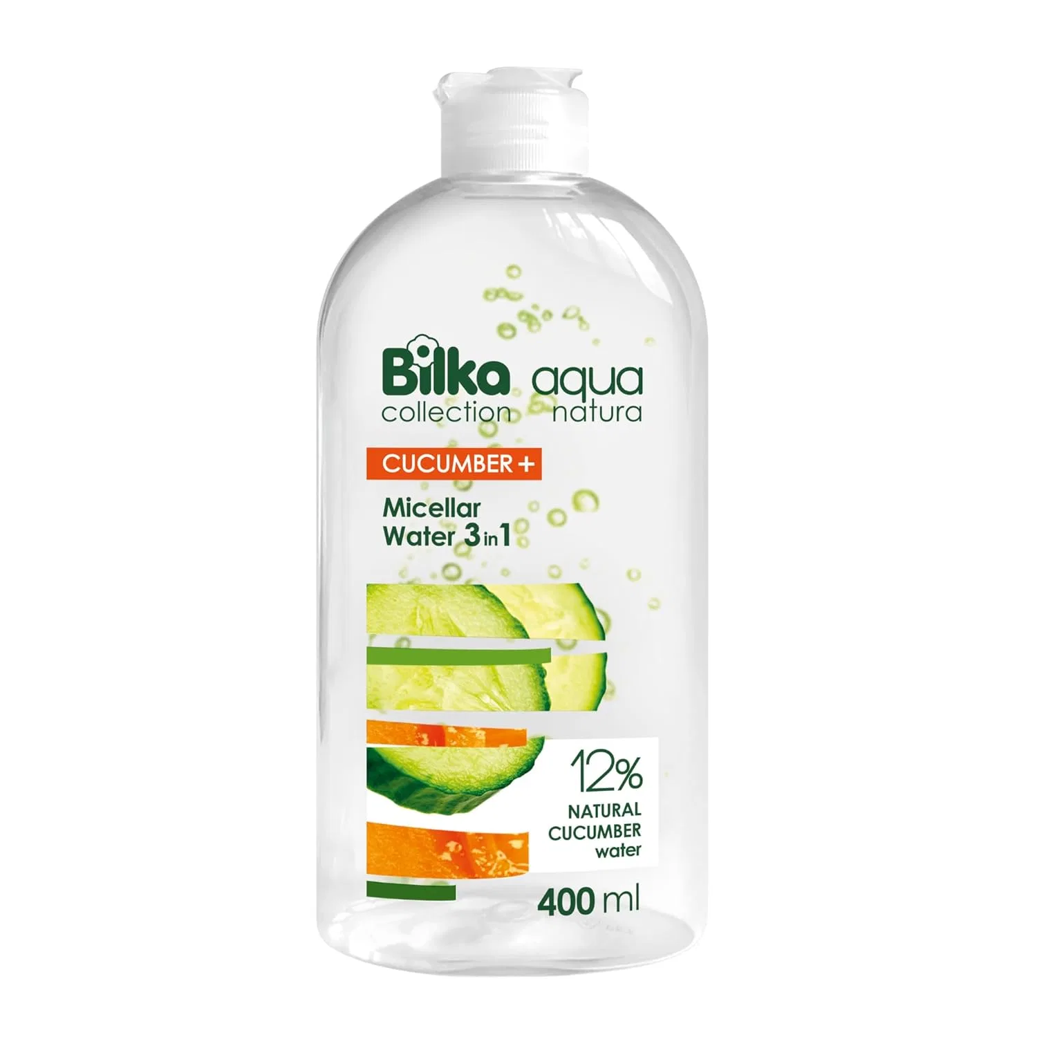 Мицеллярная вода Bilka Collection — В-1 Aqua Natura с органической огуречной водой, 400 мл