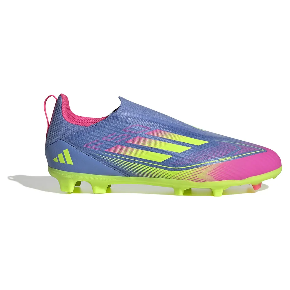 

Футбольные бутсы adidas F50 League Laceless FG/MG kids, синий
