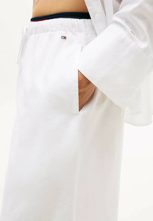 Широкие брюки-накидка Tommy Hilfiger, Pvh Classic White — фото 4
