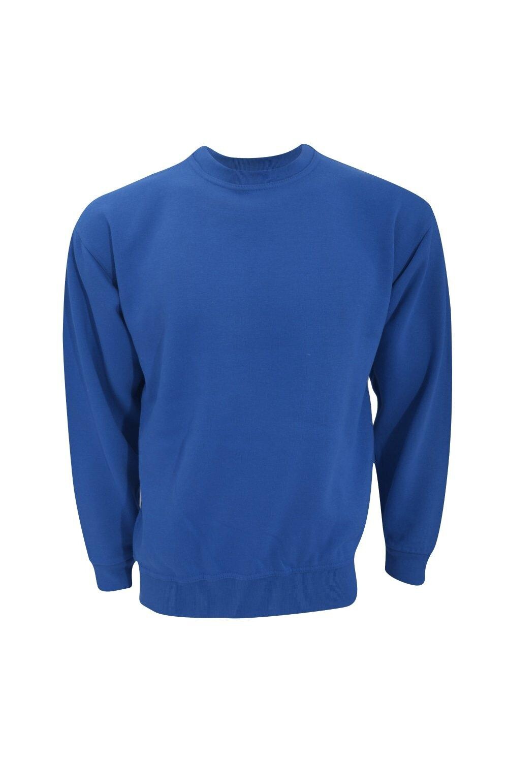 

UCC 50 50 Однотонный втачной топ-свитшот Ultimate Clothing Collection, синий