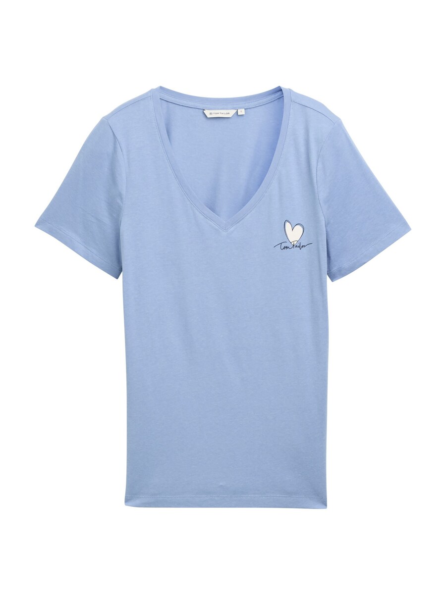 

Рубашка TOM TAILOR, цвет Light blue/Dark blue