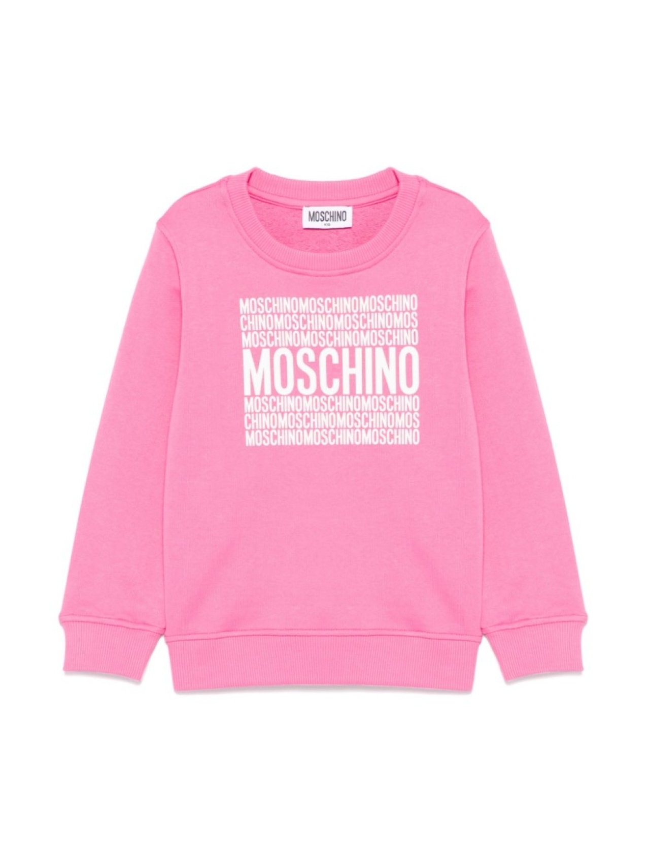 

Moschino Kids толстовка с логотипом, розовый