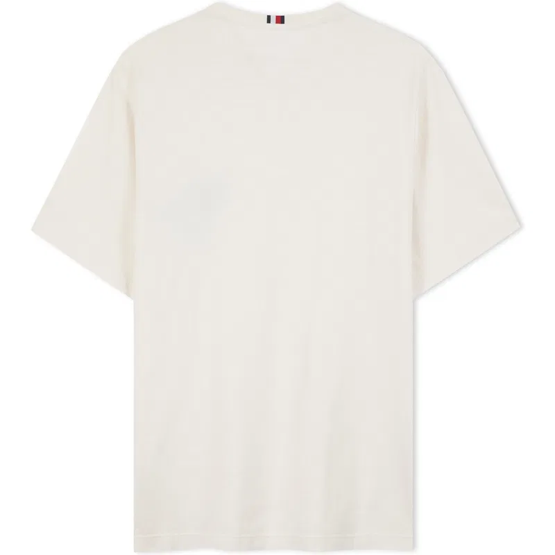 Футболка с круглым вырезом Tommy Hilfiger Sky Blue C1Z — фото 4