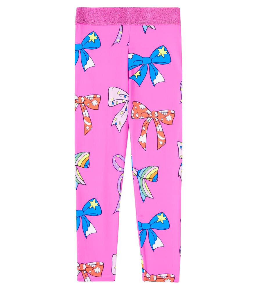 

Принтованные леггинсы Stella McCartney Kids, Fuxia/Multicolor