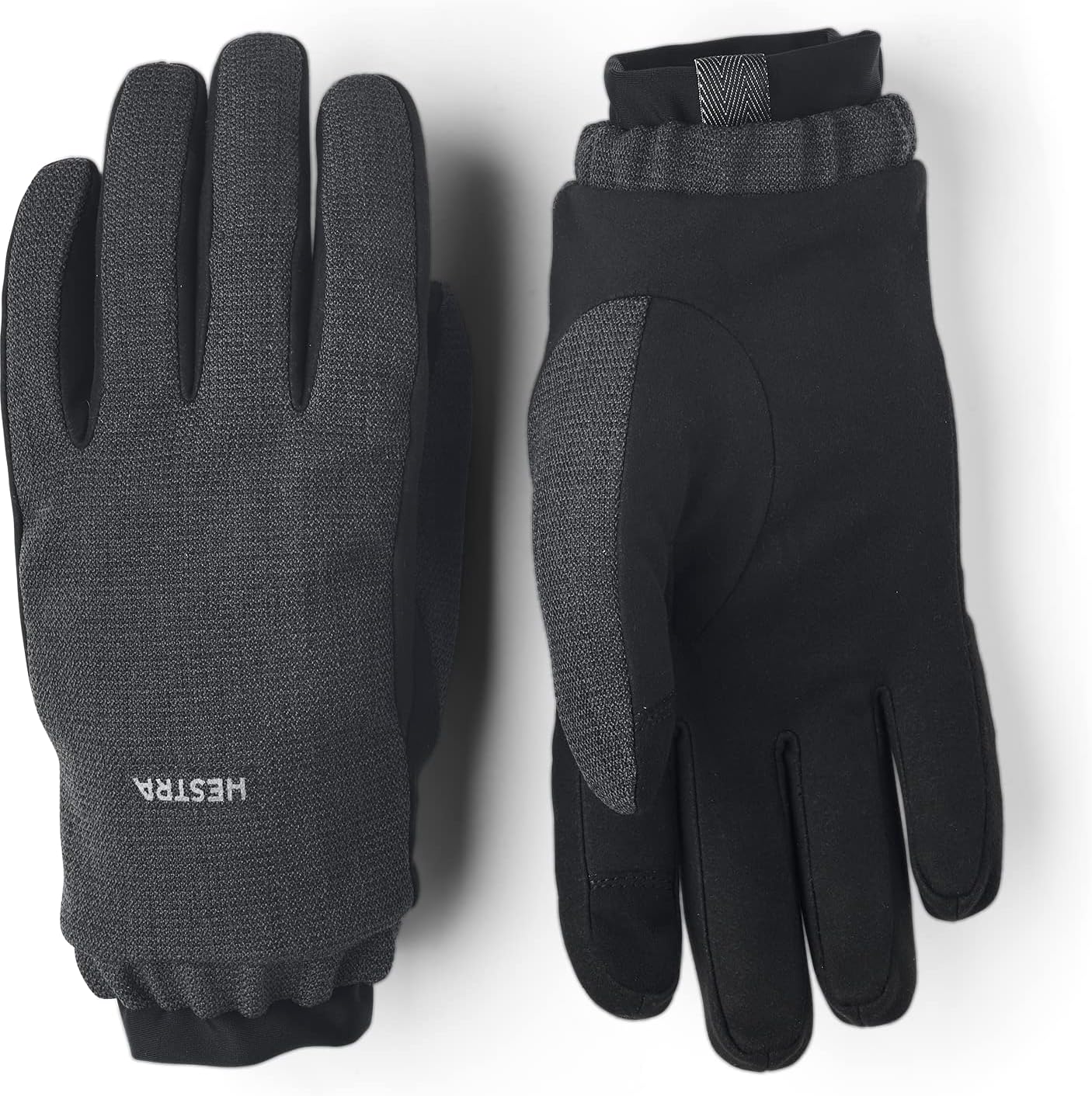 

Перчатки Hestra Zephyr женские | Перчатки с пятью пальцами для холодной погоды и повседневной носки, Charocoal