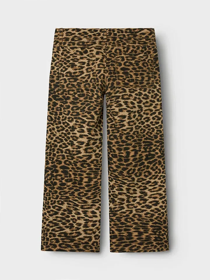 Джинсы Regular fit, Name it, светло-коричневый/черный — фото 3