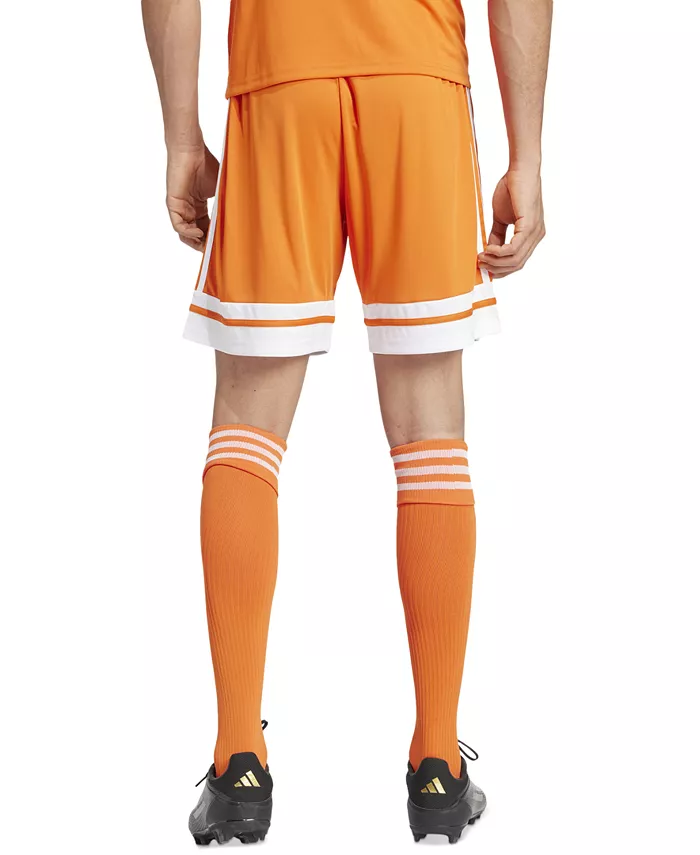 Мужские шорты Regular-Fit Squad 25 с логотипом adidas, оранжевый — фото 2