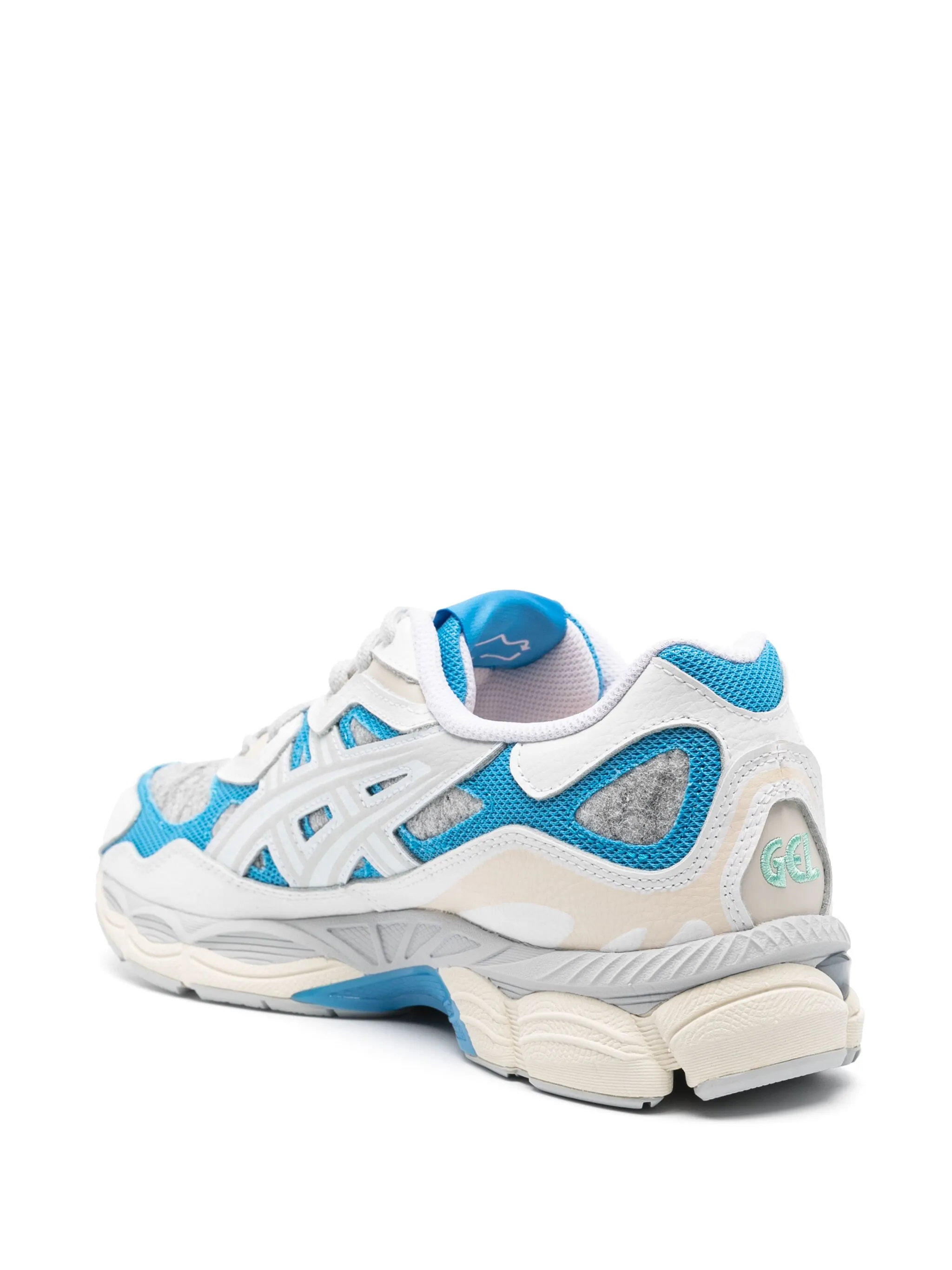 Кроссовки Gel-NYC в стиле колор-блок Asics, белый — фото 3