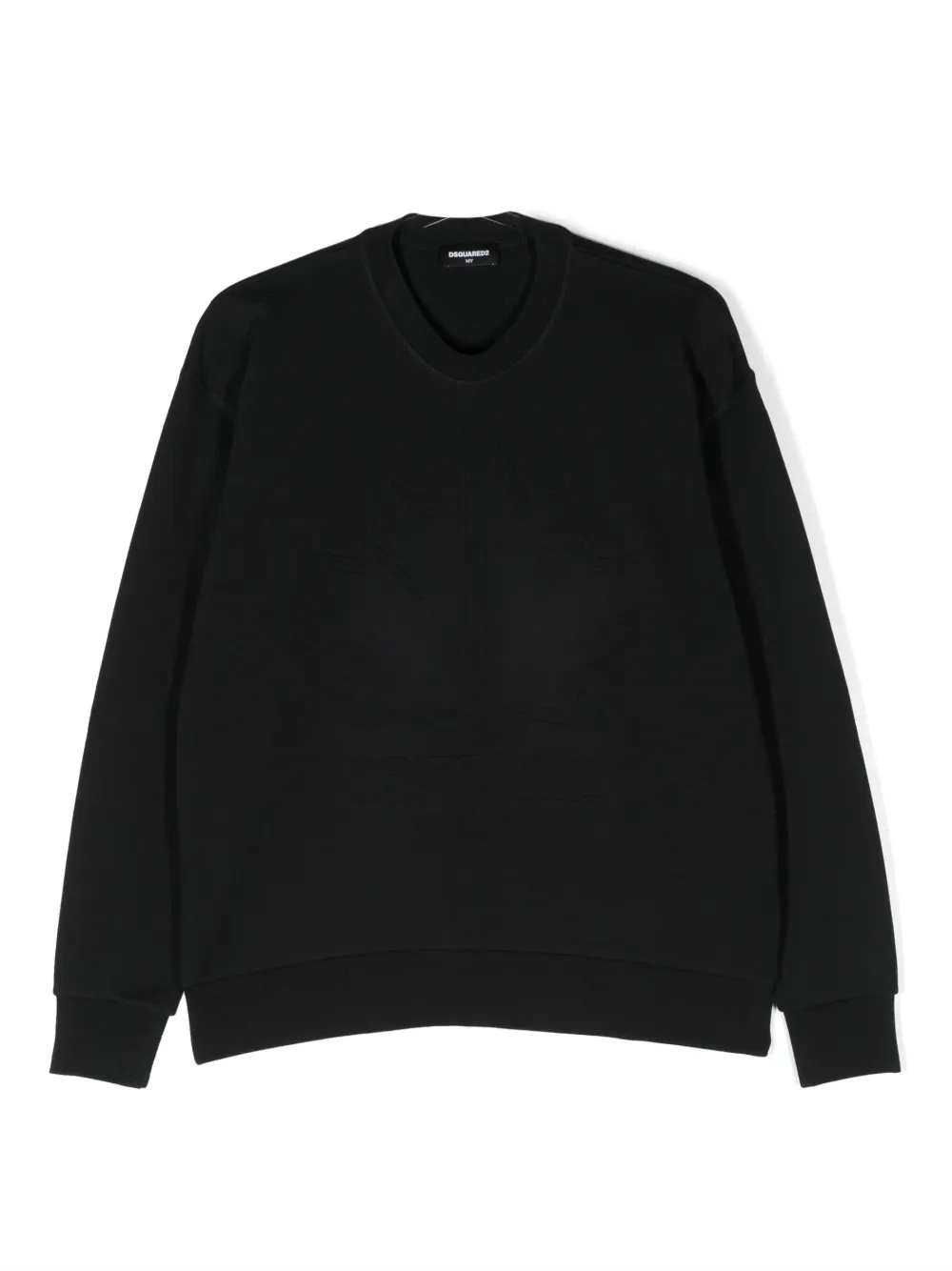 

Толстовка с тисненым логотипом DSQUARED2 KIDS, черный