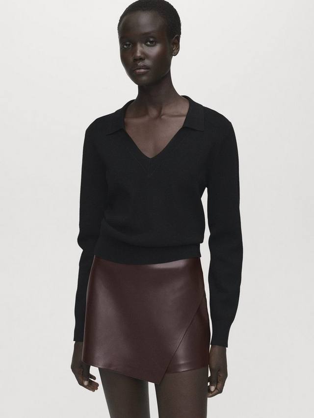 

Кокетливая юбка с застежкой-молнией Mango