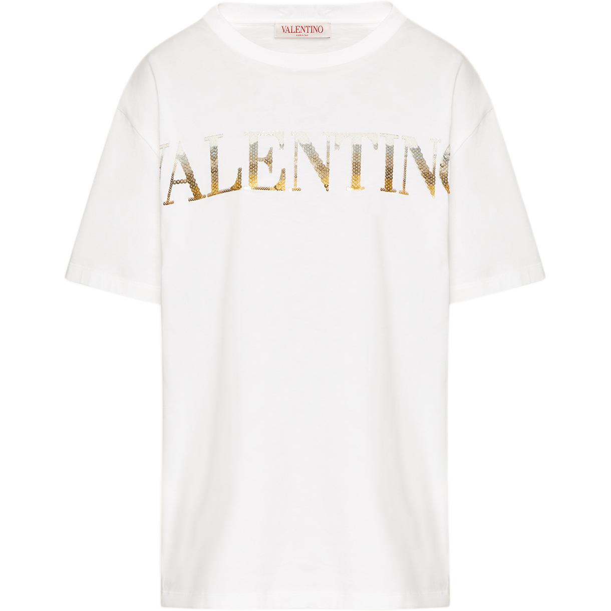 

Футболка женская белая Valentino