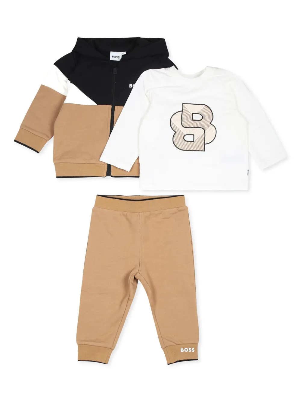 

Спортивный костюм с логотипом BOSS Kidswear, нейтральный