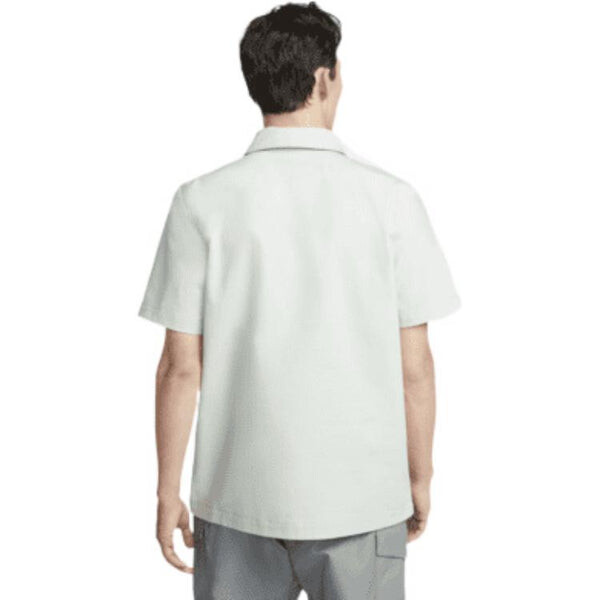 Футболка Men's Nike Half Zipper Solid Color Short Sleeve Aqua Blue Polo Shirt, мультиколор — фото 4