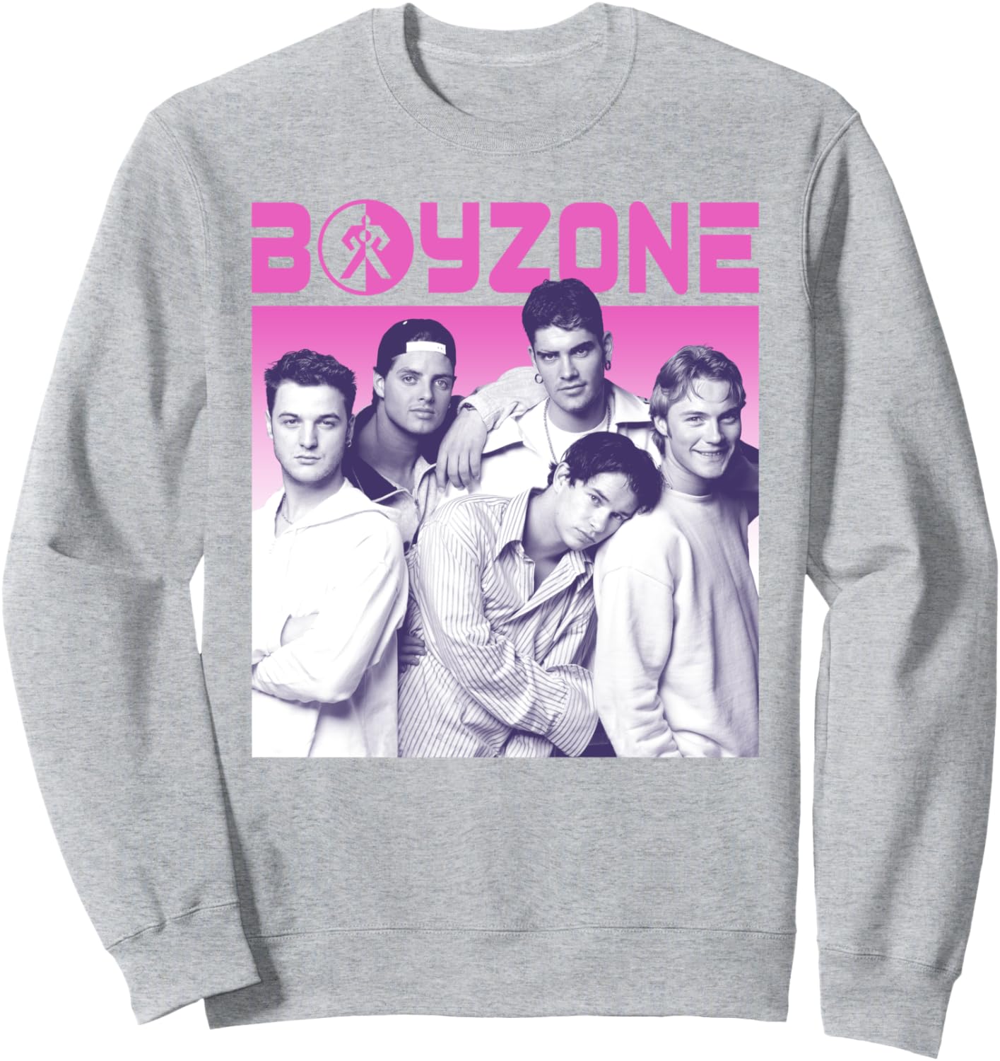 

Официальная розовая ретро-толстовка Boyzone в стиле 90-х, Розовый, Официальная розовая ретро-толстовка Boyzone в стиле 90-х