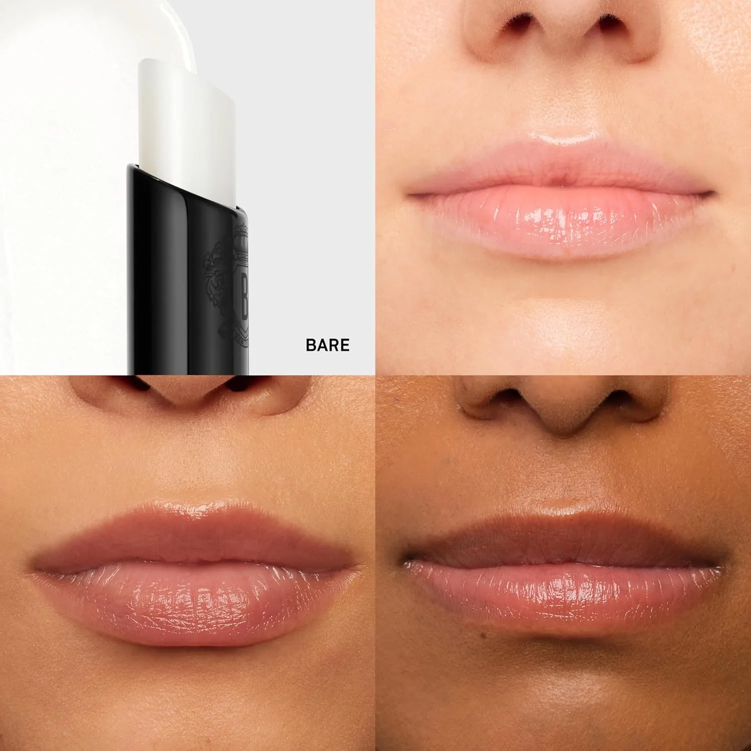 Bobbi Brown Extra Lip Tinted Balm | Увлажняющий бальзам для губ с технологией увеличения объема и пептидами, 0,08 унции, 01 Bare (Clear no tint) — фото 2