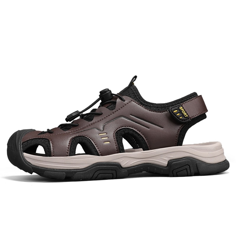 

Wen Nai Мужские кроссовки River Trekking, темно-коричневые