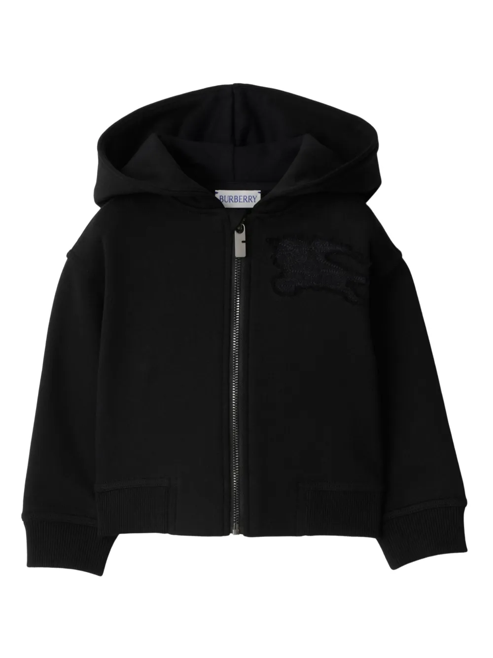 

Худи с аппликацией Equestrian Knight BURBERRY KIDS, черный