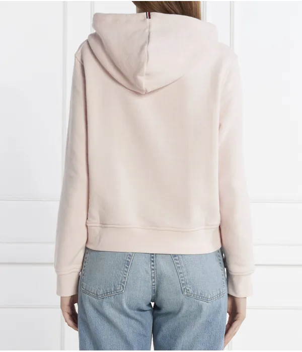 Толстовка с логотипом Mini Corp Relaxed fit Tommy Hilfiger, розовый — фото 4