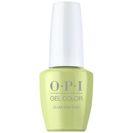 

Gel Color Me Myself & Opi - Clear Your Cash Opi Coty