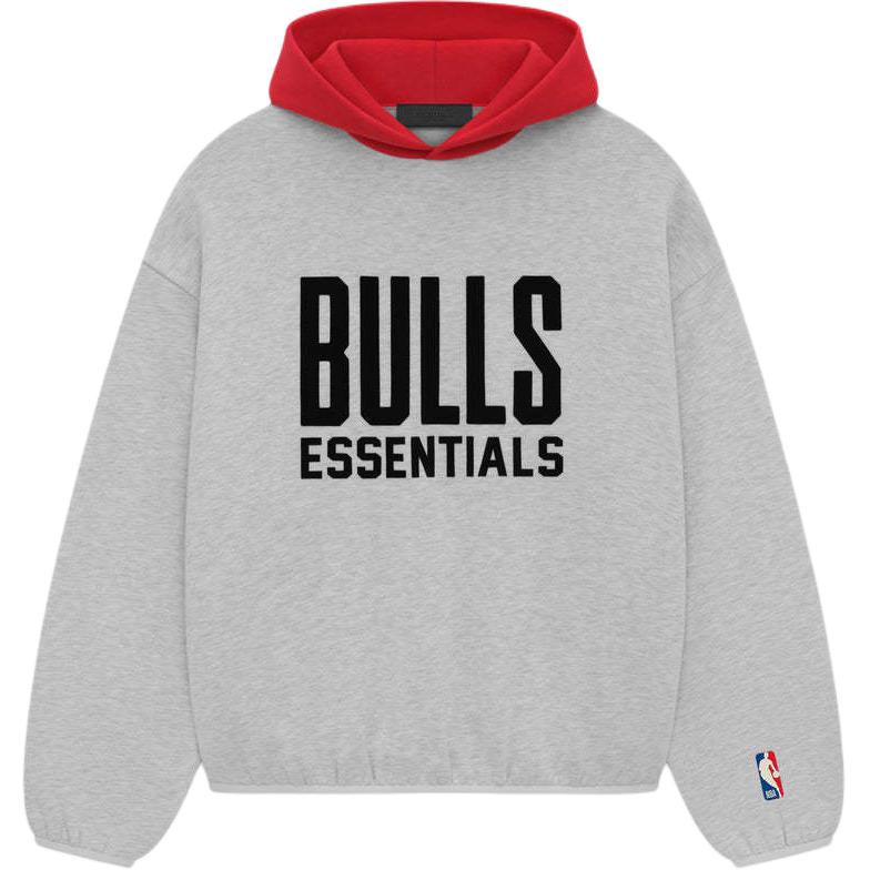 Толстовка X Nba Bulls Essentials 'Light Heather' Fear Of God Essentials, серый — фото 3