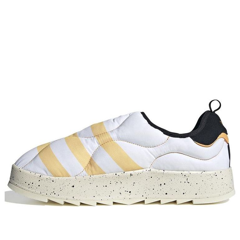 

Кроссовки adidas Puffylette 'White Yellow' IF4326, черный
