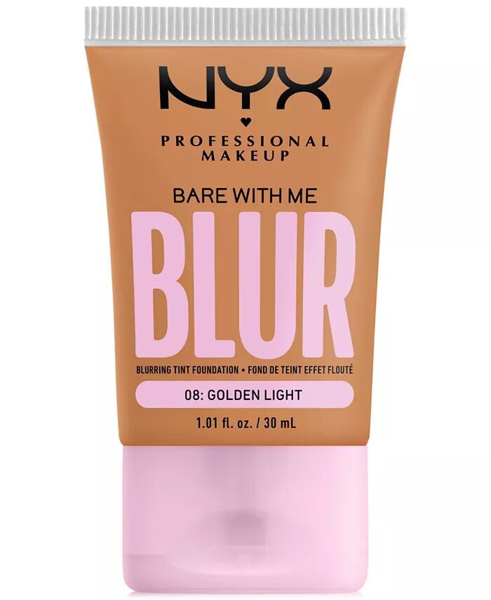 

Тинт-основа Bare With Me Blur Nyx Professional Makeup, цвет Golden Light