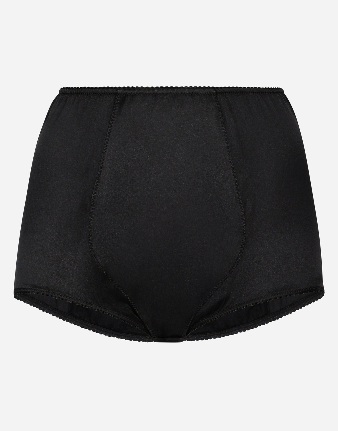 

Атласные трусы с завышенной талией Dolce & Gabbana, черный