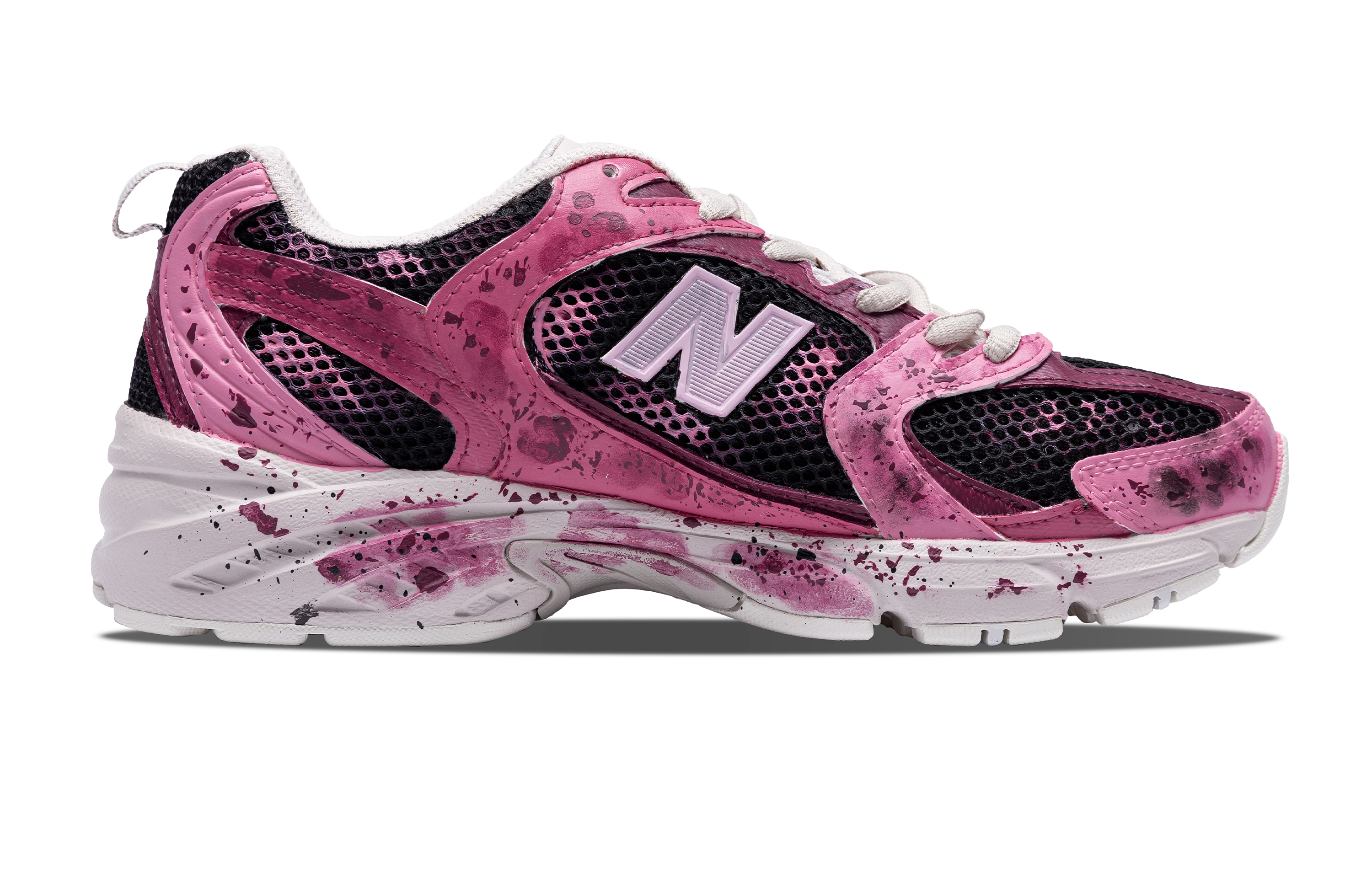 

Кроссовки NB 530 унисекс с низким верхом, черные New Balance