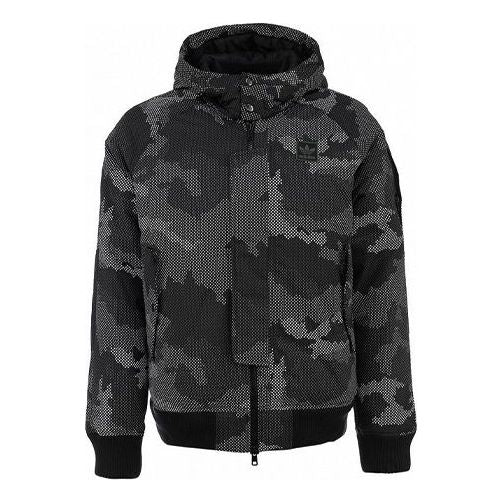 

Куртка Men's adidas originals Stay Warm Windproof Camouflage Hooded Down Jacket Camouflage AB7642