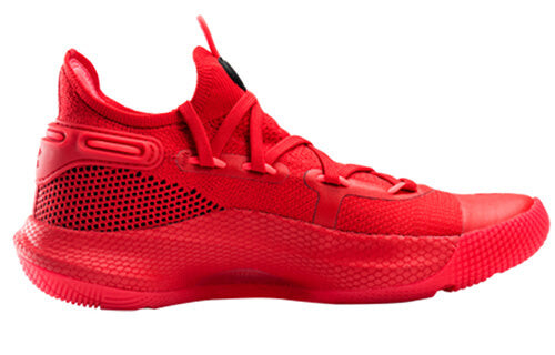 Кроссовки curry 6 'heart of the town' Under Armour, красный — фото 2