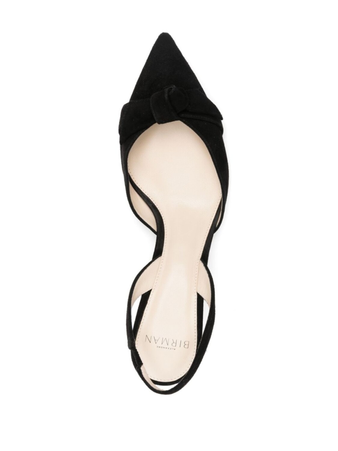 Alexandre Birman туфли-лодочки Clarita с открытой пяткой 50 мм, черный — фото 3