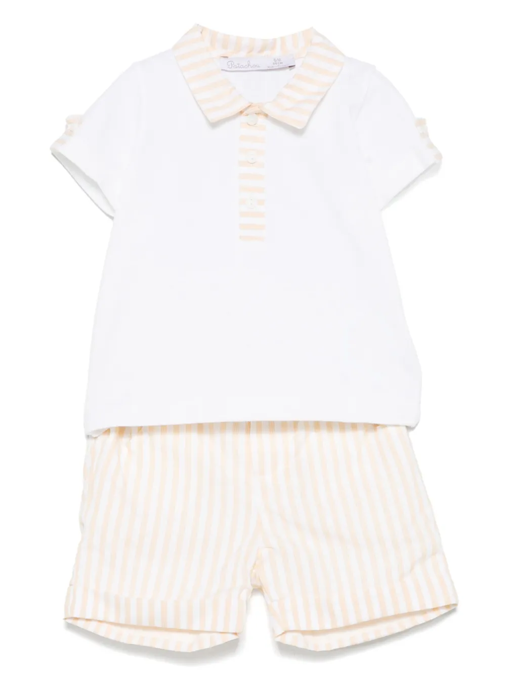 

Комплект из боди и шортов Patachou, белый