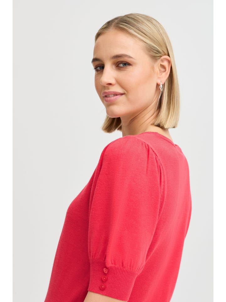 

Fransa Вязаный свитер FRZUBASIC стандартного кроя, цвет Teaberry