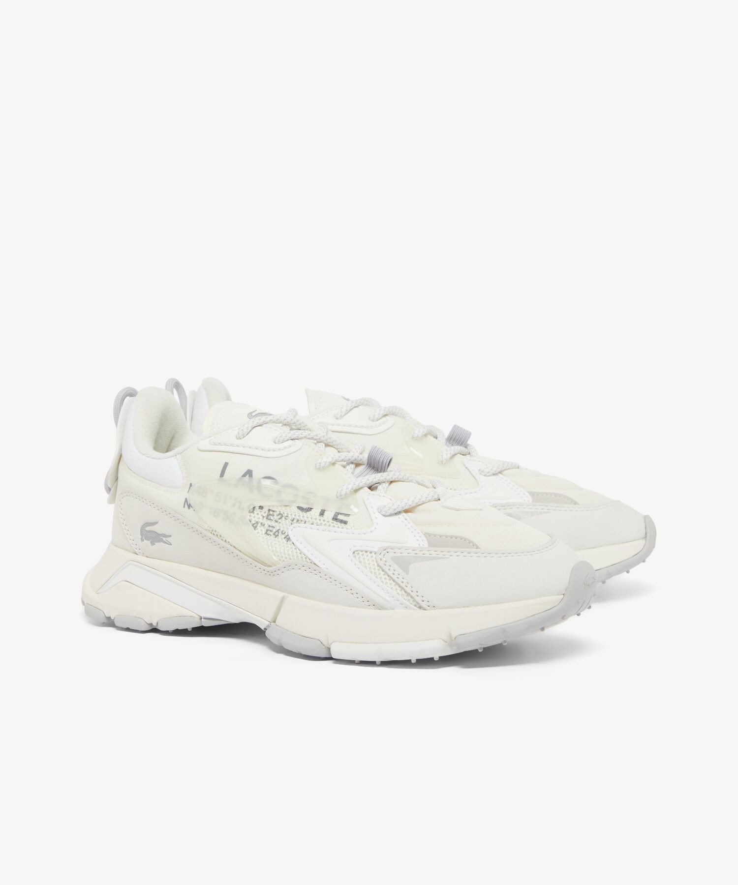 Мужские L003 NEO TECH 125 1 SMA LACOSTE, White x White — фото 2