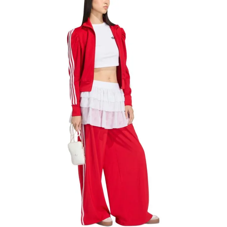 Куртка FB FW25 женская Adidas Originals, Lustrous Scarlet — фото 4