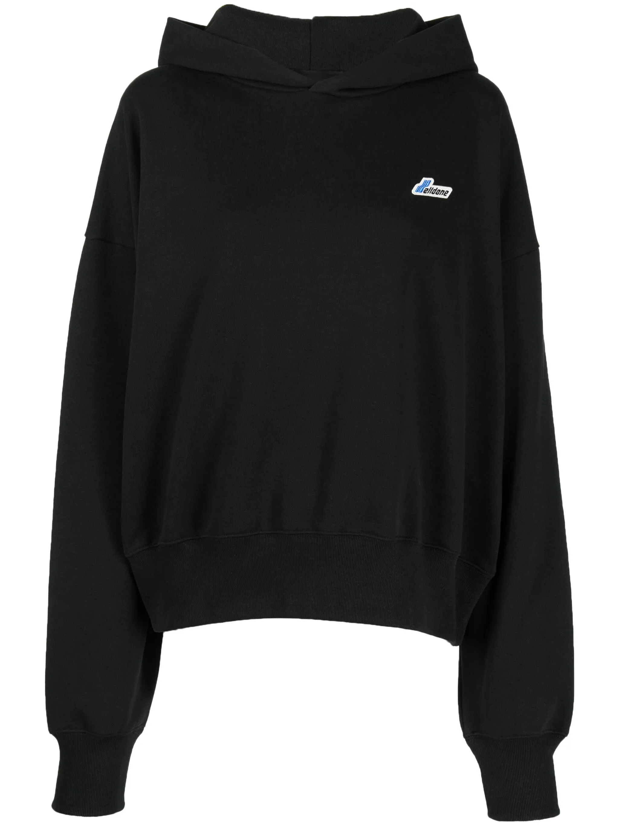 

Худи Wappen с вышитым логотипом We11Done, черный