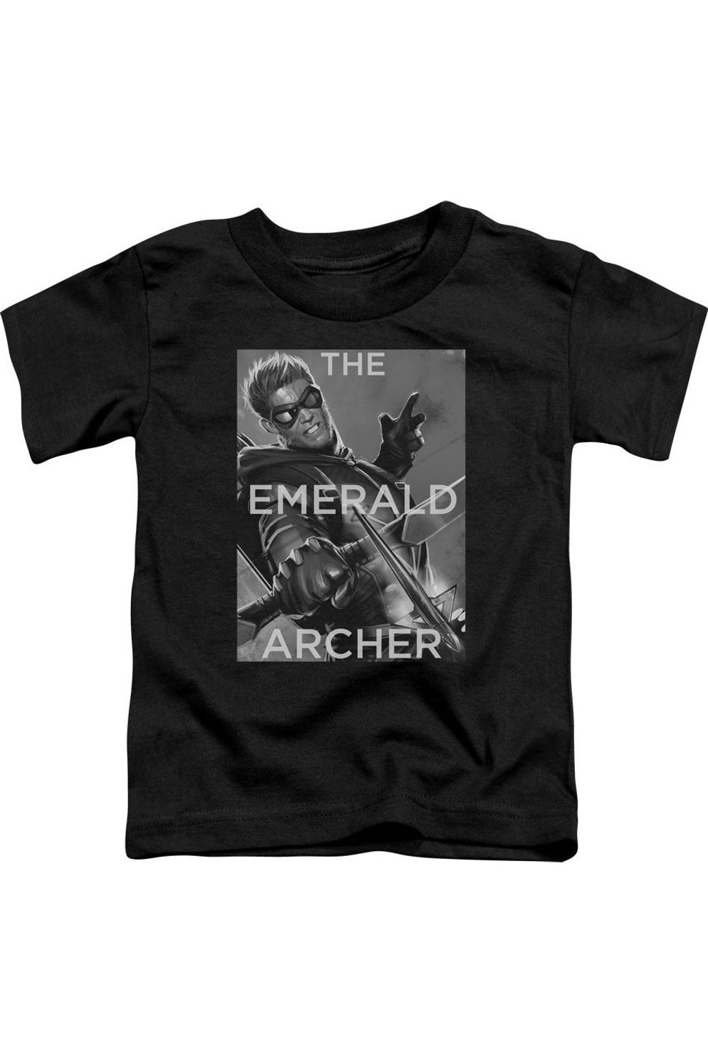 

Футболка с коротким рукавом для малышей "Лига справедливости Америки" Trigger Gildan, черный