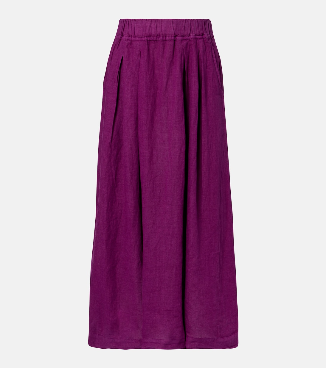 

Льняная макси-юбка Linda Velvet, Grape