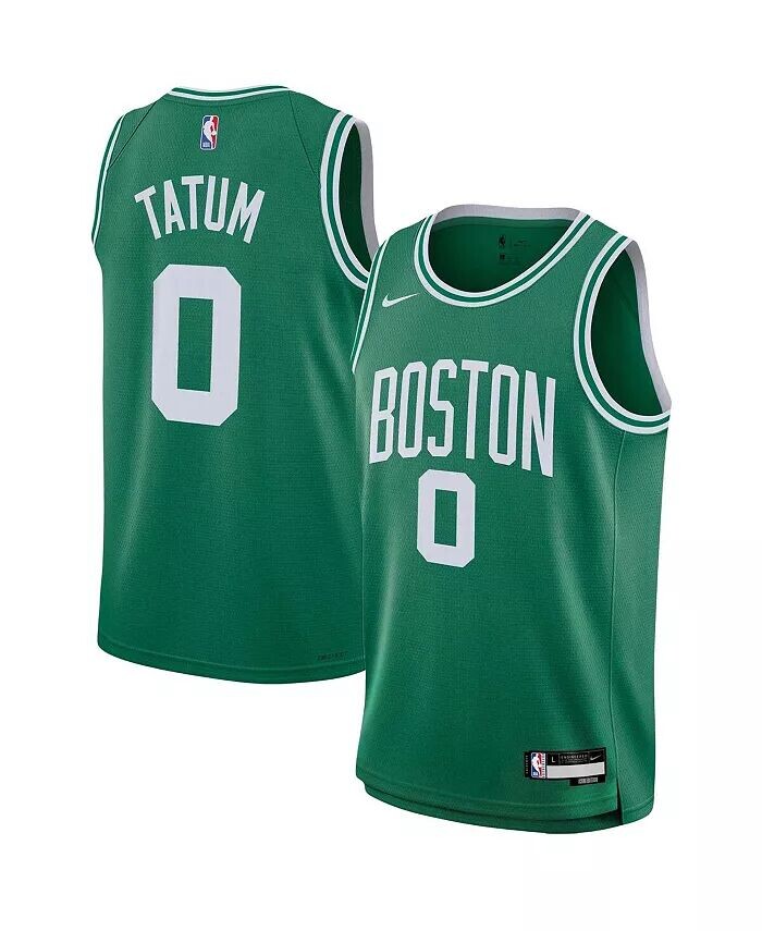 Джерси Big Boys and Girls Джейсон Татум Бостон Селтикс 2022/23 Swingman Nike, черный — фото 2