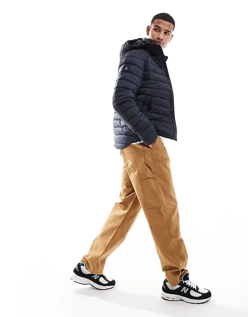 

Спортивная куртка Fuji с капюшоном темно-синего цвета Superdry