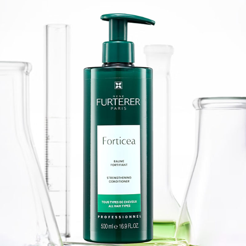 Rene Furterer FULVDEYA Little Green Bead укрепляющий кондиционер для волос, разглаживающий и предотвращающий ломкость, 500 мл — фото 3