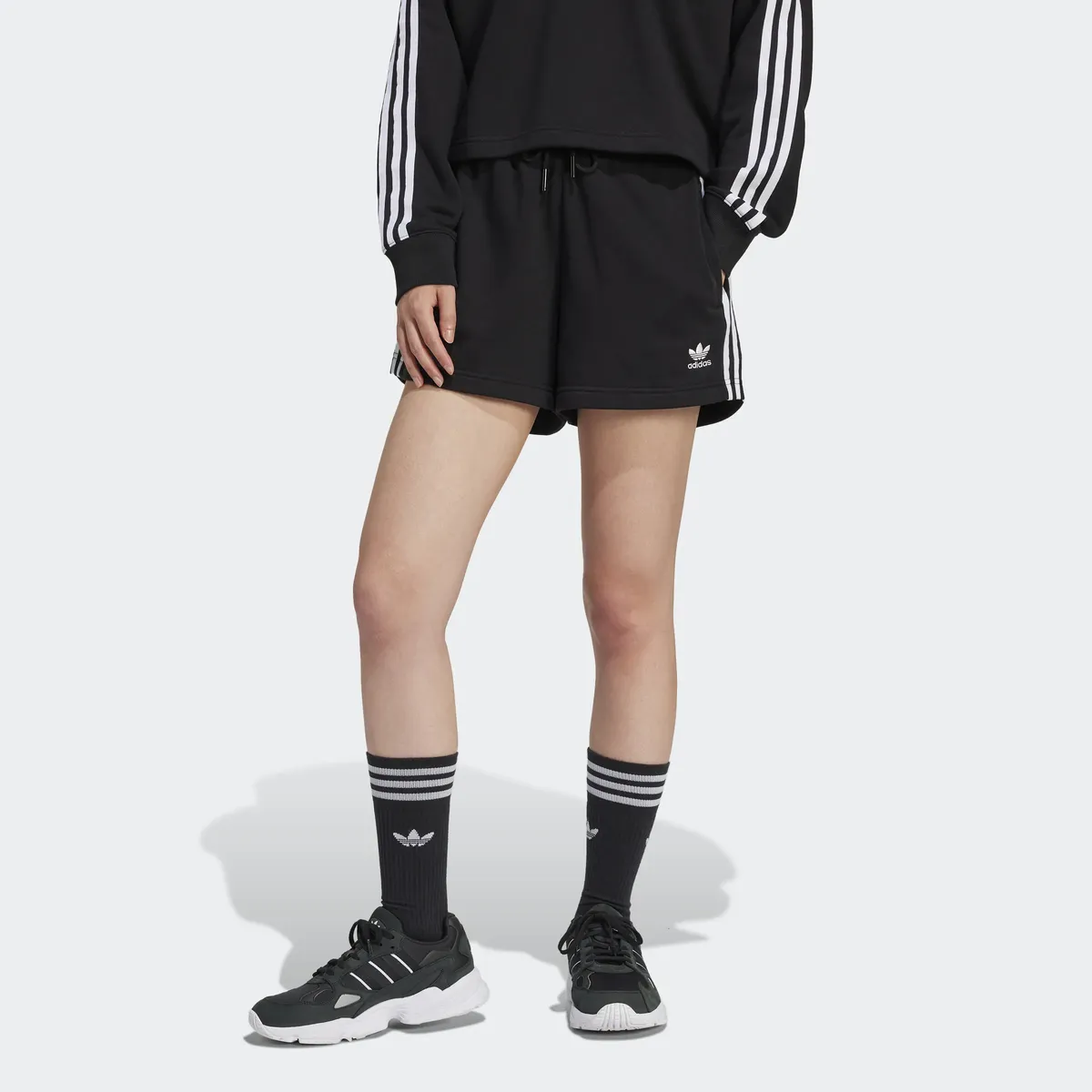 

Шорты Adidas Originals "3 S SHORT FT" (1 шт.), черный