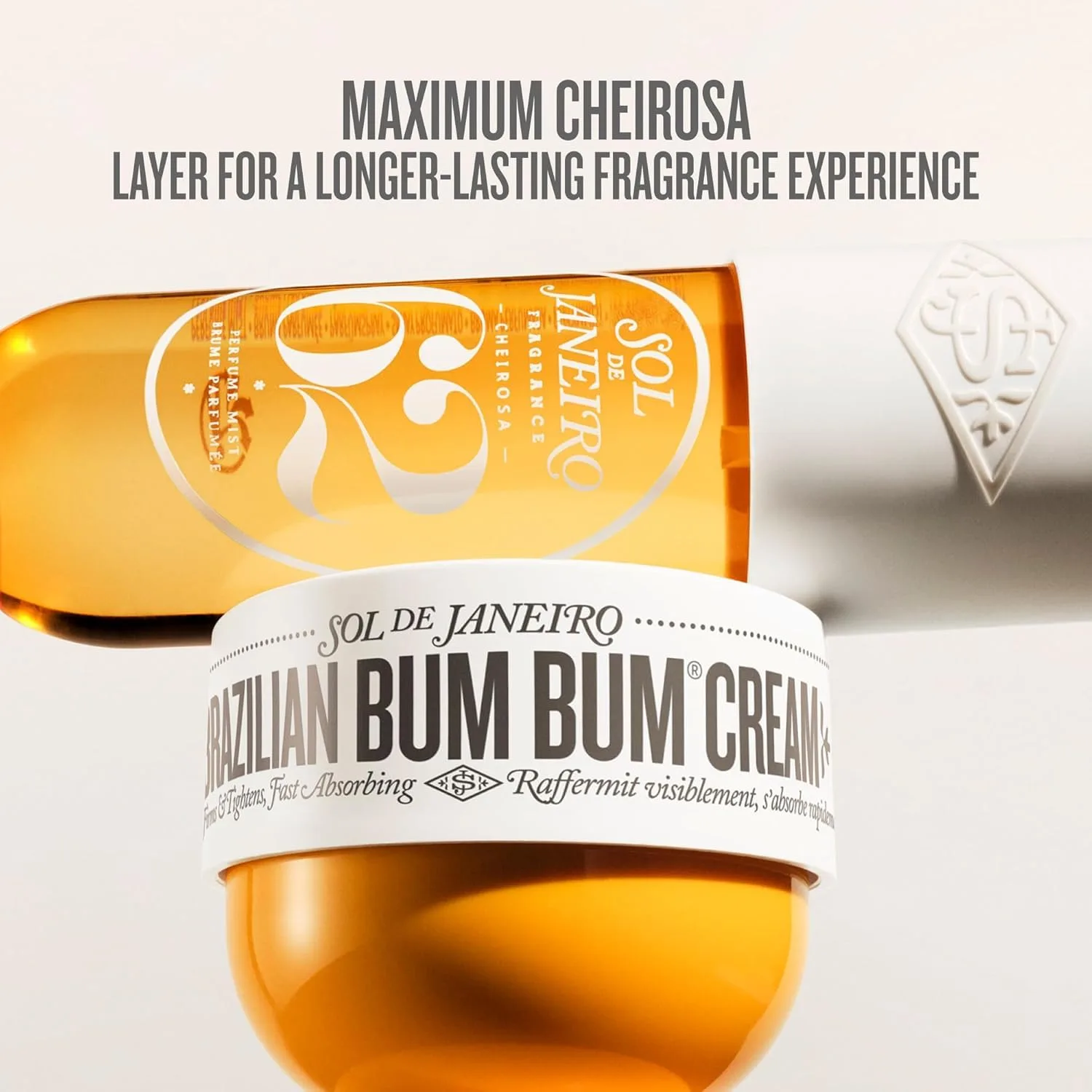 Sol de Janeiro Brazilian Bum Bum Cream & Cheirosa 62 Hair and Body Fragrance Mist Duo 8.1 fl oz. — фото 2