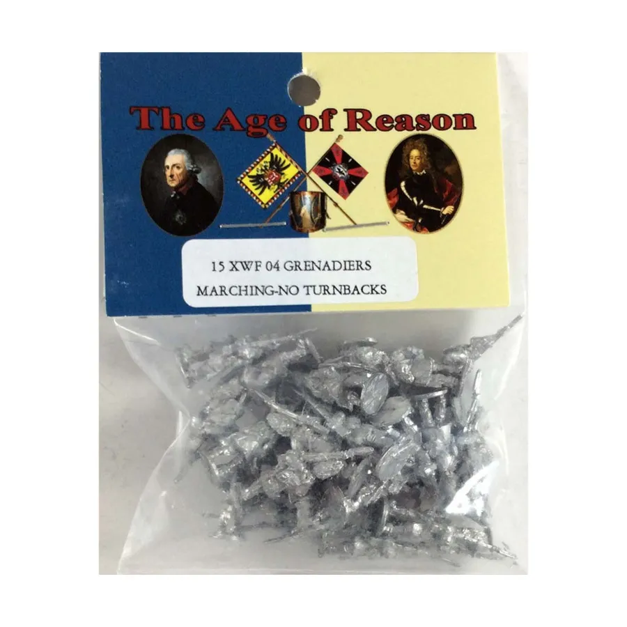 

Французские гренадеры маршируют – пути назад нет, Age of Reason Miniatures - Seven Years War - French (15mm)