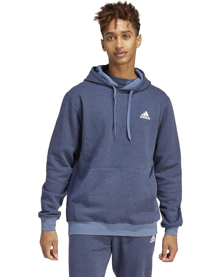 

Худи adidas Seasonal Essential Mélange, цвет Ink Melange