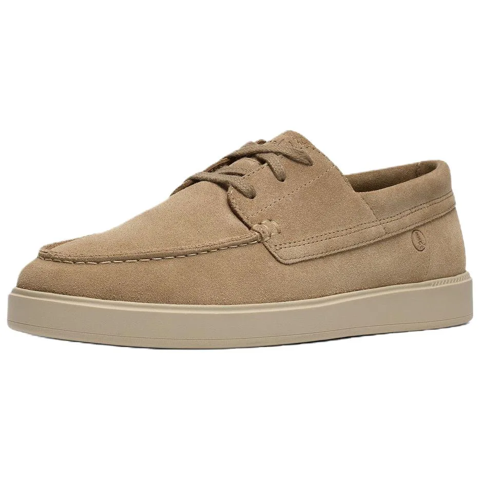 Clarks Lockford Boat Loafers 2cm мужские желто-коричневые — фото 3