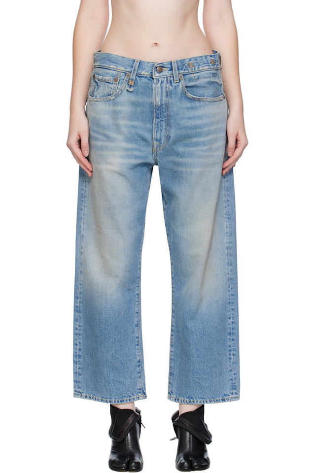 

R13 Синие джинсы xbf