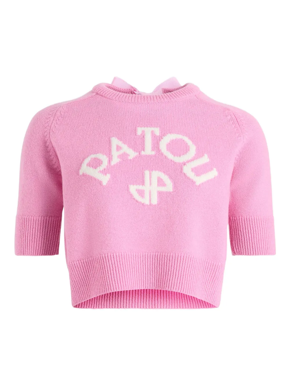 

Свитер с логотипом PATOU, розовый