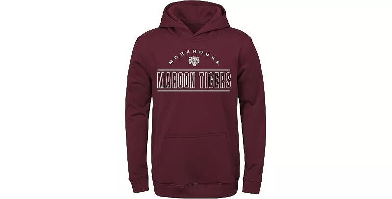 

Молодежная толстовка Gen2 Morehouse College Maroon Tigers Brick